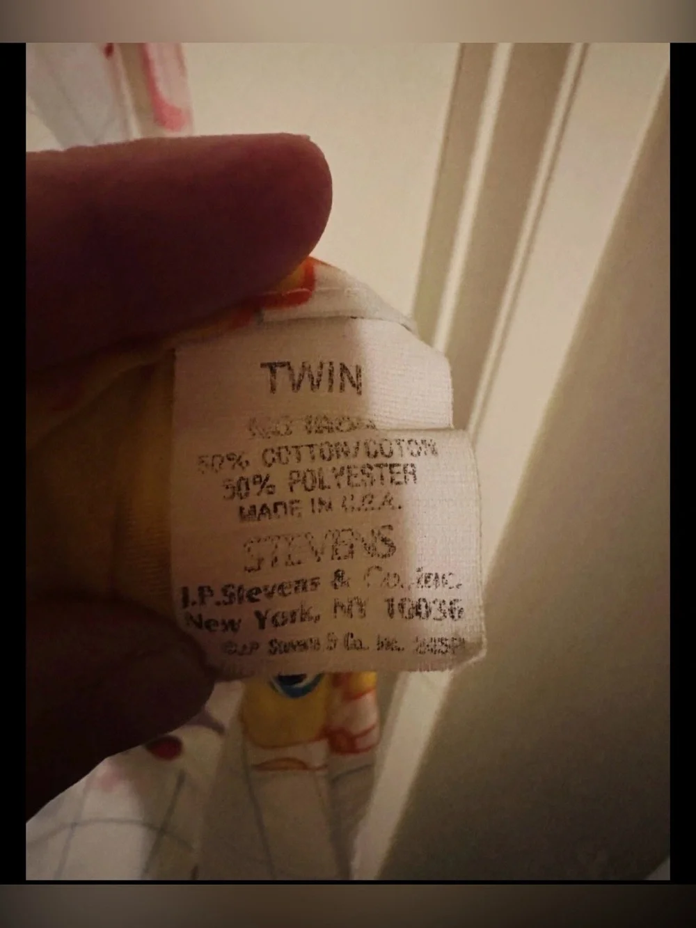 Vintage Sesame Street Fabric Twin Sheet Set READ BELOW